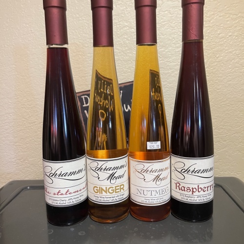 Schramm's Mead Starter Pack - FOUR bottles
