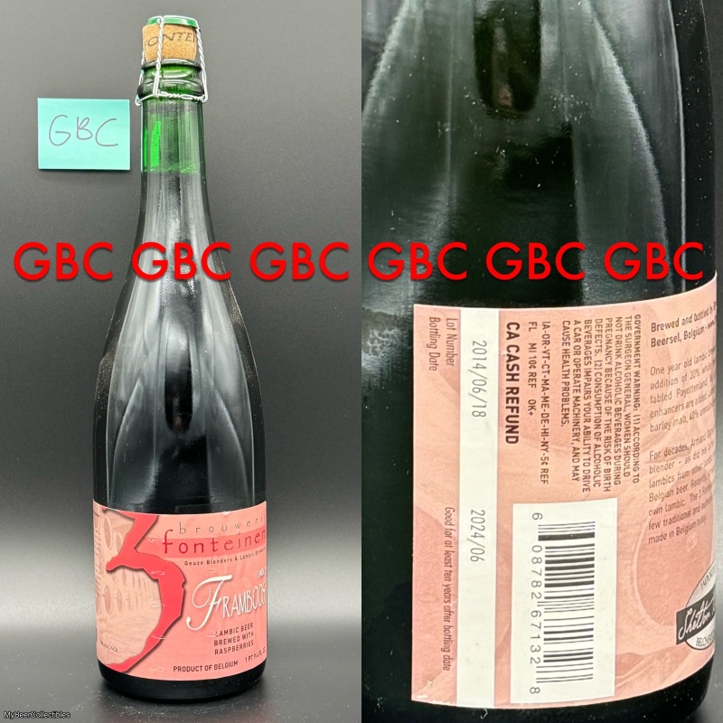 3 Fonteinen Framboos 750ml 2014