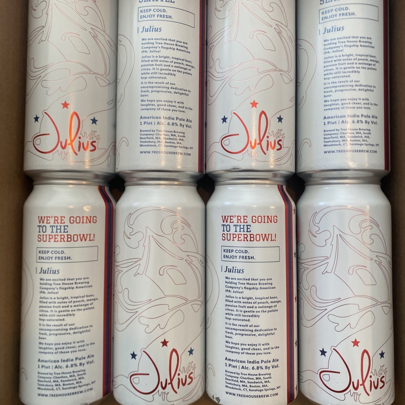 Tree House Julius 8 Pack Beat Seattle & We’re Going to the Super Bowl!