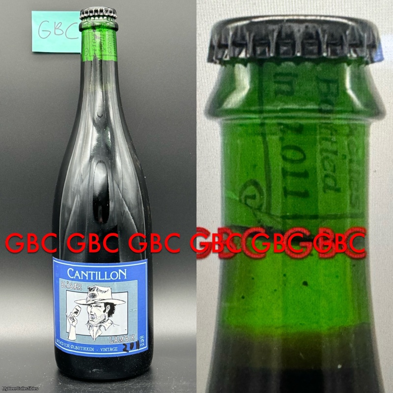 Cantillon Blåbær Blabaer Lambik Lambic 750ml 2011