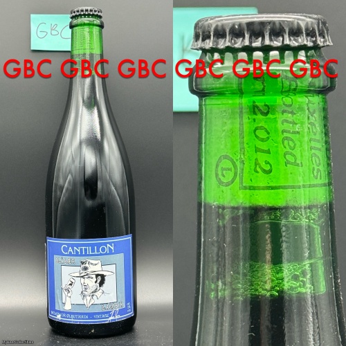 Cantillon Blåbær Blabaer Lambik Lambic 750ml 2012