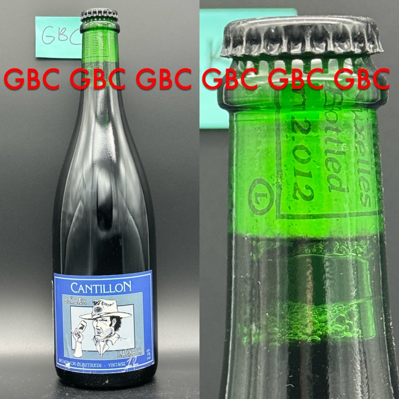 Cantillon Blåbær Blabaer Lambik Lambic 375ml 2012