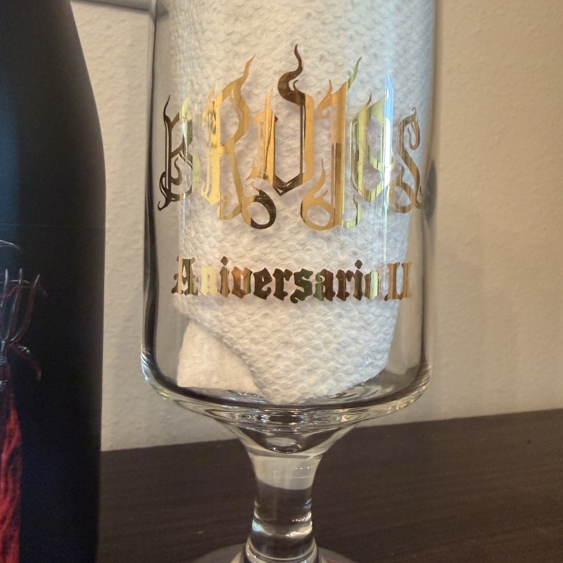 24 Hours! Brujos Aniversario II Anniversary Imperial Stout + Glass!
