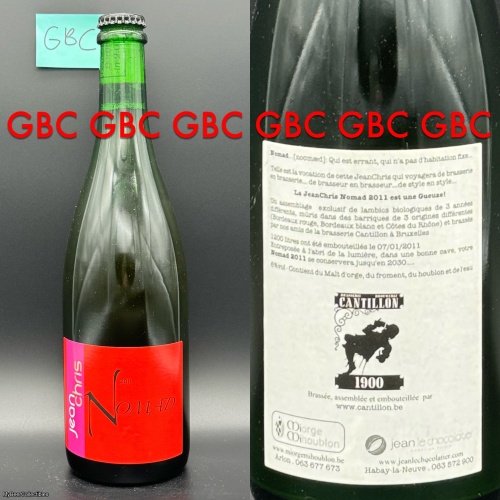 Cantillon Jean Chris Nomad 750ml 2011