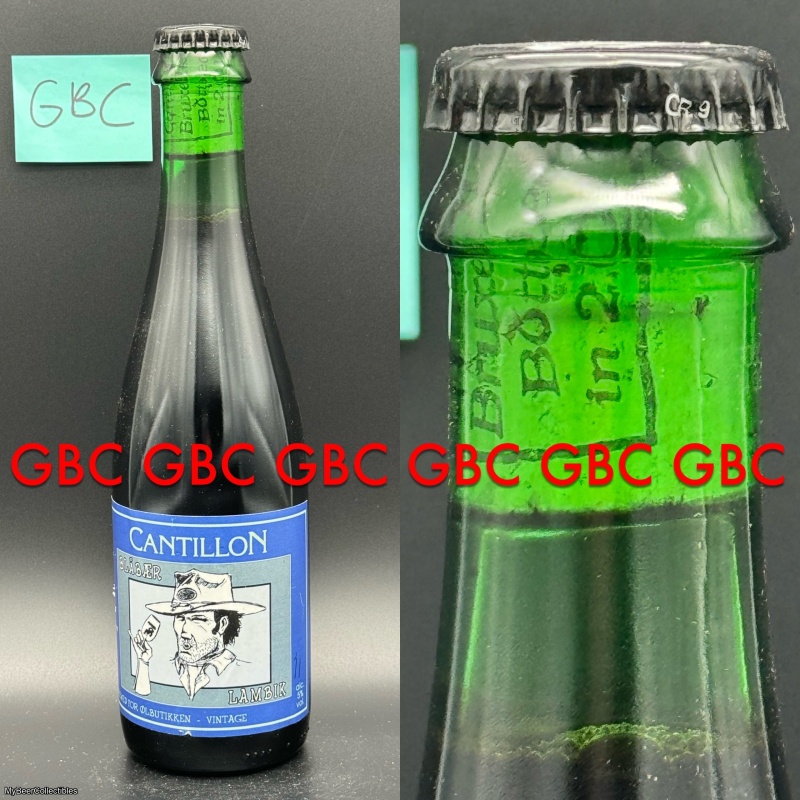 Cantillon Blåbær Blabaer Lambik Lambic 375ml 2011