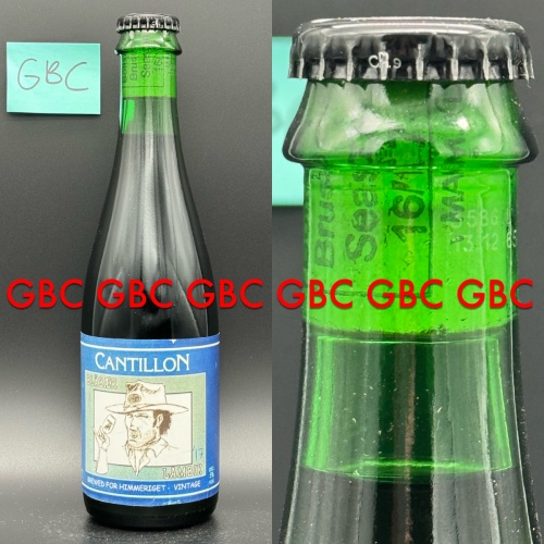 Cantillon Blåbær Blabaer Lambik Lambic 375ml 2017