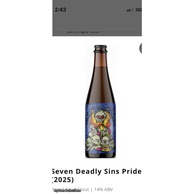 Lot of 7. Imprint’s seven deadly sins collection