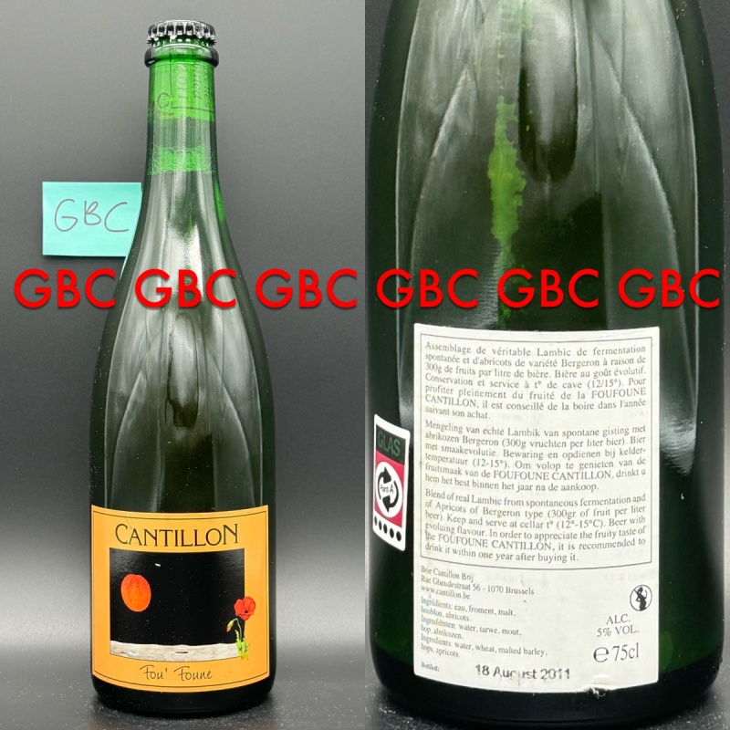 Cantillon Fou'Foune Fou Foune 750ml 2011