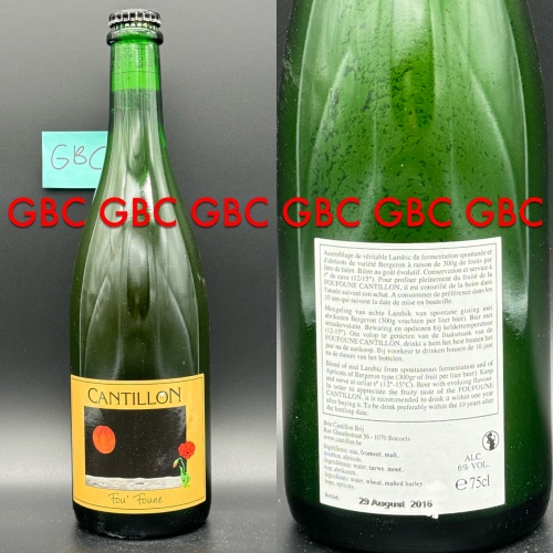 Cantillon Fou'Foune Fou Foune 750ml 2014