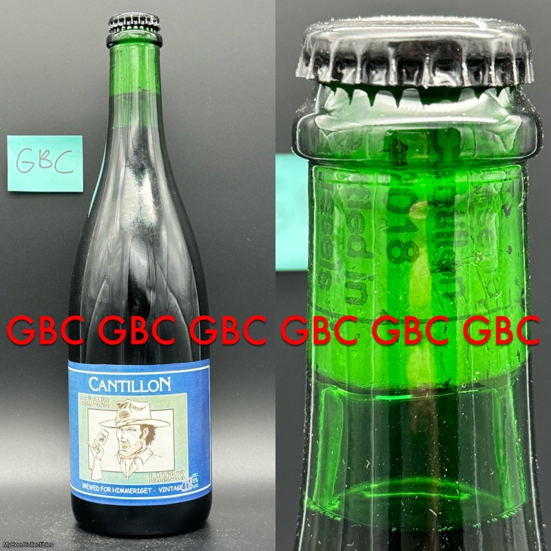 Cantillon Blåbær Blabaer Lambik Lambic 750ml 2018