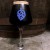 monkish dodger blue teku glass