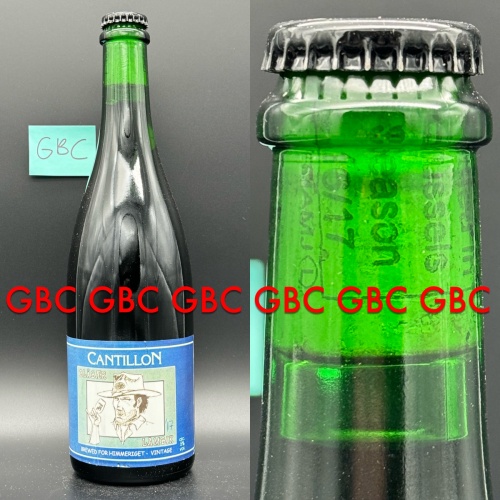 Cantillon Blåbær Blabaer Lambik Lambic 750ml 2017