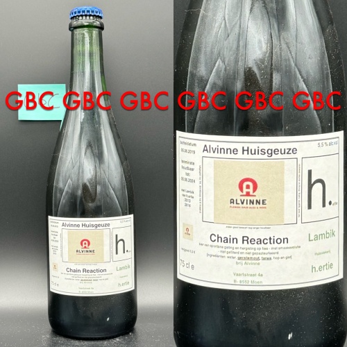 Huisstekerij H.ertie Hertie Uli Chain Reaction 750ml 2019