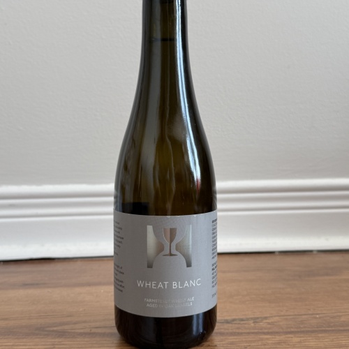 Hill farmstead wheat blanc batch 1