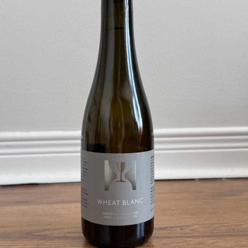 Hill farmstead wheat blanc batch 1