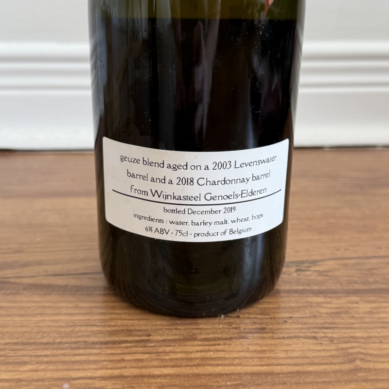 Bokke Barrique Levenswater 2018