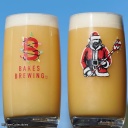 Bakes  Jack Claus 2025 Christmas beer Glass