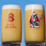 Bakes  Jack Claus 2025 Christmas beer Glass