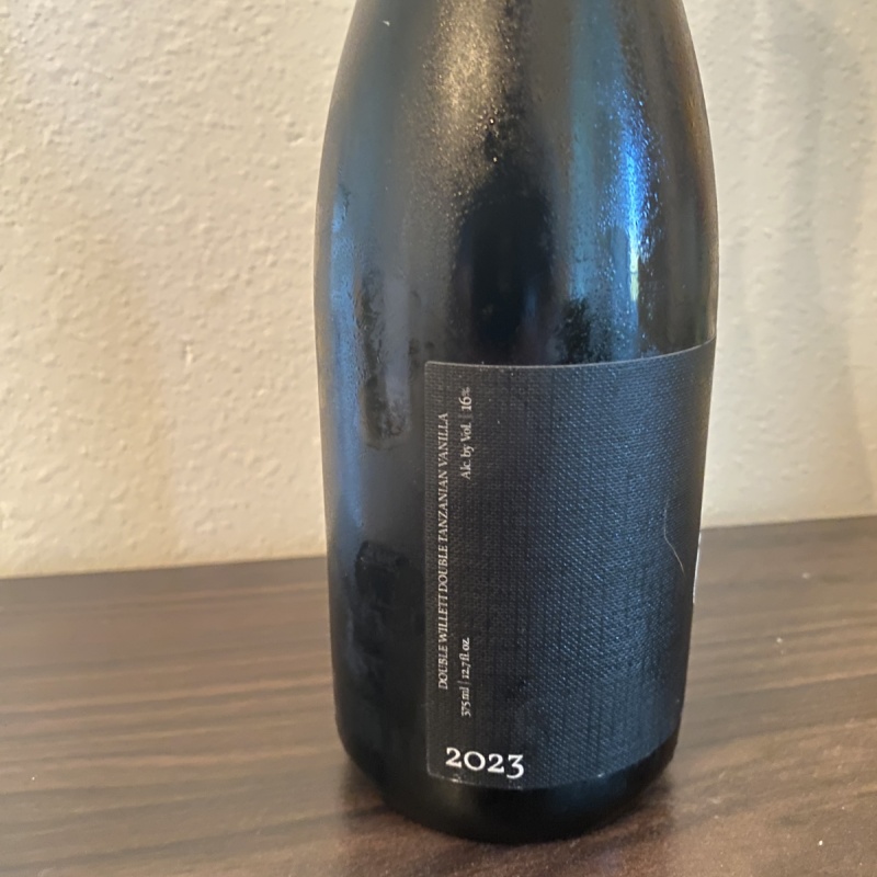 24 Hours! 2023 Side Project Double Barrel Derivation (Double Willett Double Vanilla)