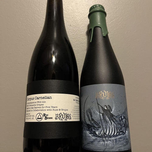 Brujos & Horus - Otr Green wax & Brujos & de Garde Corpus Carnelian