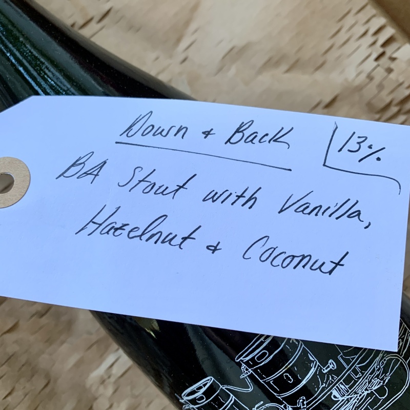 Fidens BA Down & Back 750ml Growler