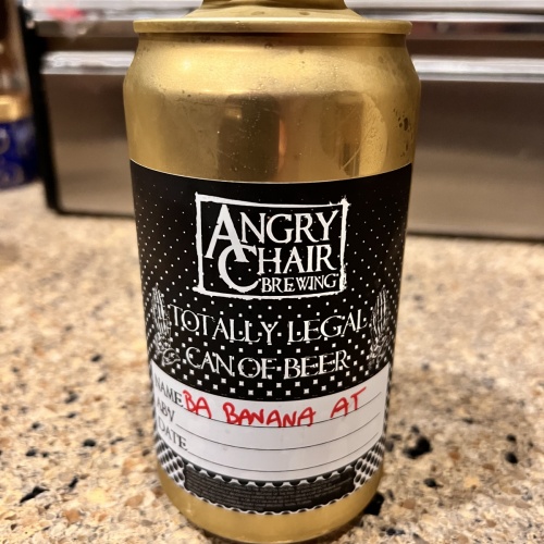 Angry Chair Barrel Aged Adjunct Trail with Banana FREE SHIPPING