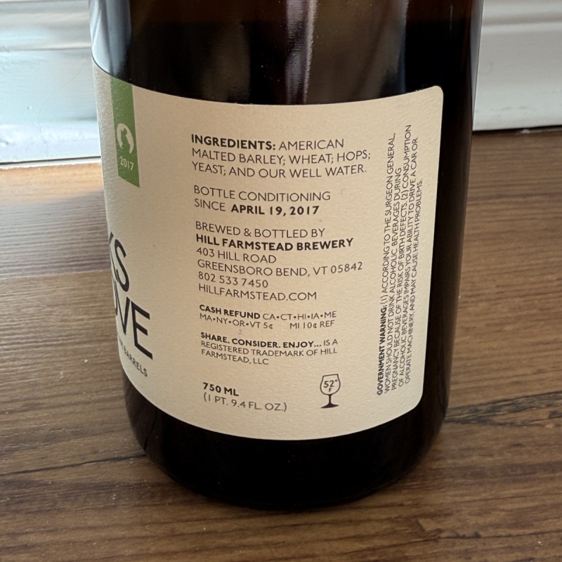 Hill Farmstead Monk’s Works of love