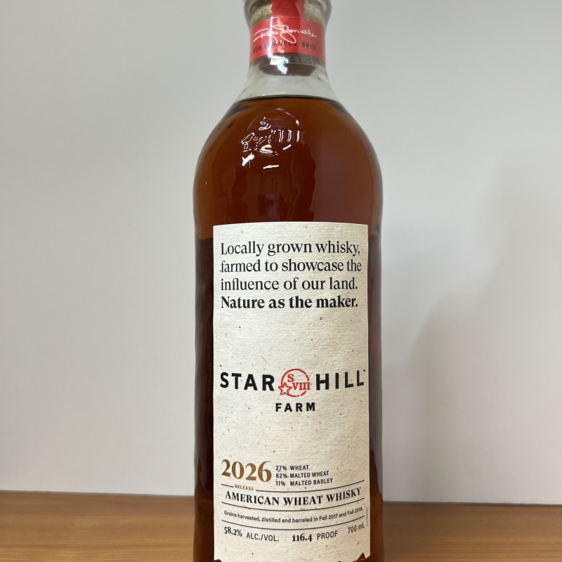Star Hill Farm Makers Mark 2026 - 116.4 Proof / SHF MM Maker’s Wheat Whisky