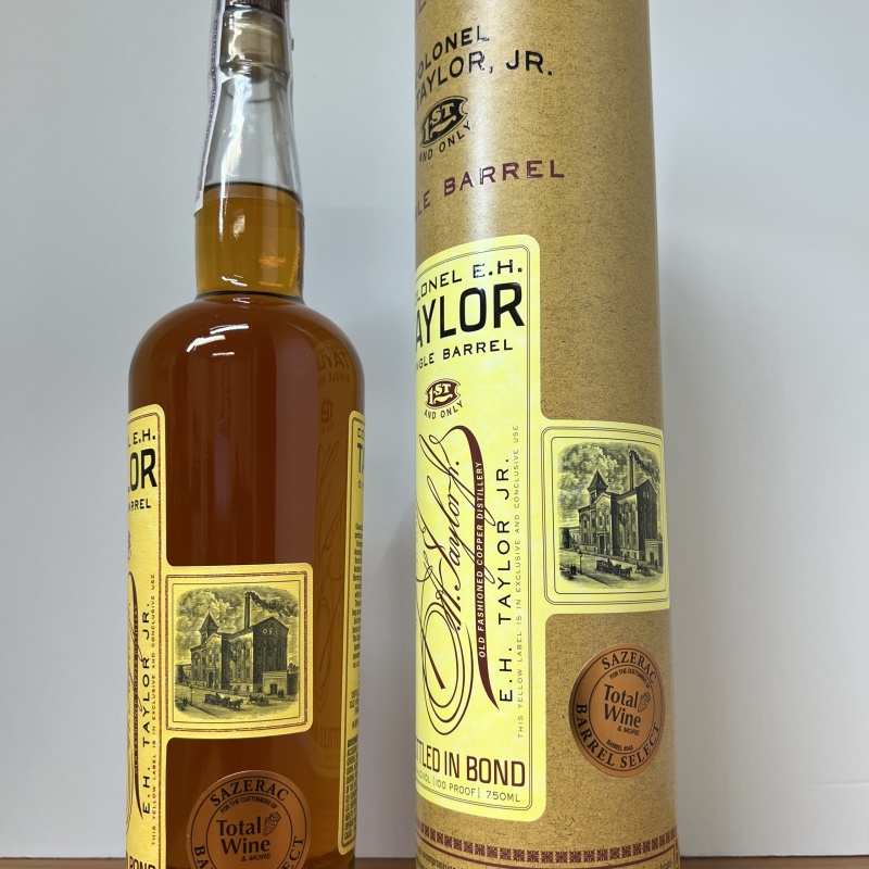 EH Taylor Single Barrel Store Pick - EHT SP / EHTSiB E H SiB - 100 Proof BiB