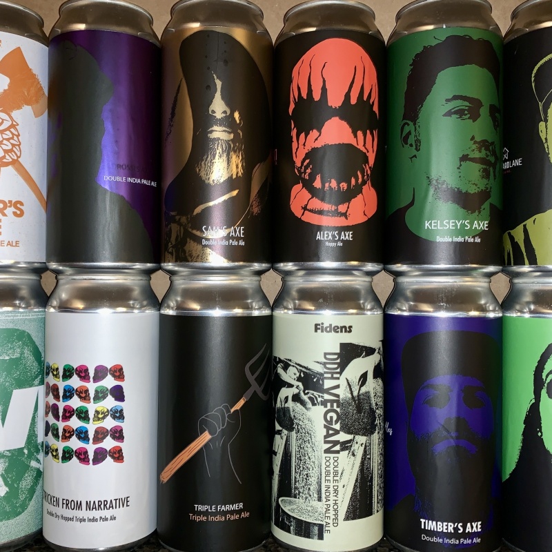 Fidens 12pk All Axe Week Releases, Stricken From The Narrative, Tpl Farmer, DDH Vegan, David