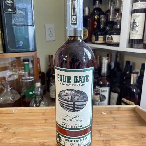 Four Gate Whiskey Co 8 year rye 113 Proof