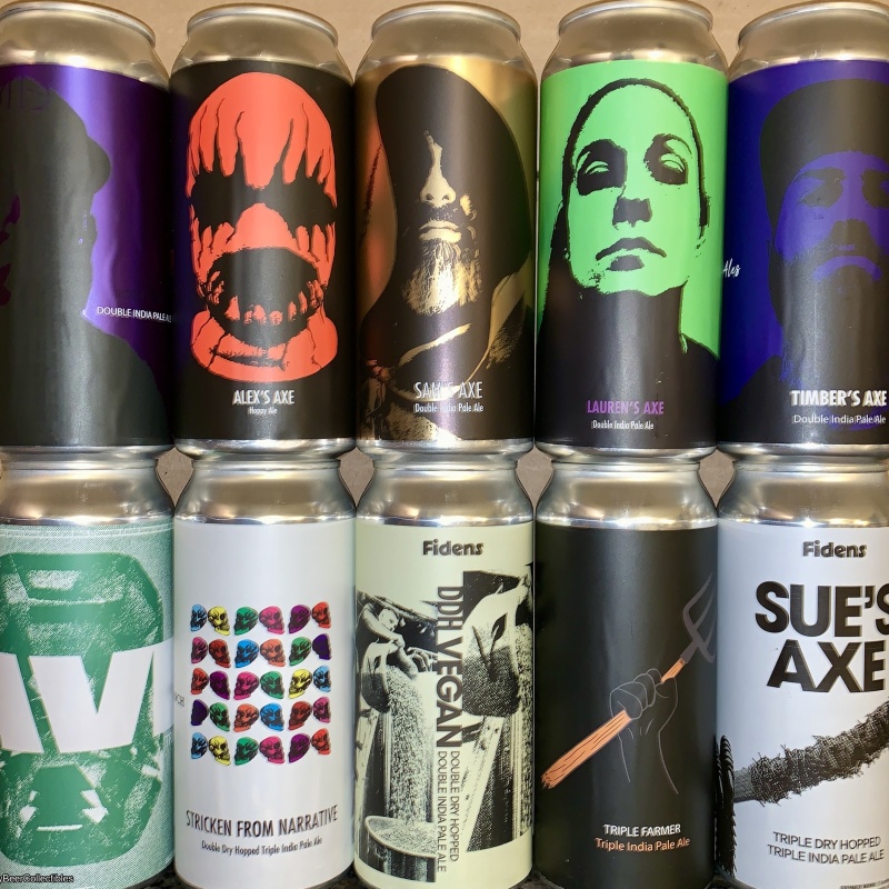 Fidens 10pk Alex’s, Sam’s, Rossi’s, Lauren’s, Timber’s, Sue’s Axe, Stricken From the Narrative, Tp Farmer, DDH Vegan, David