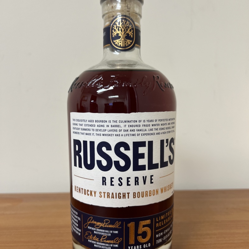 Russell’s Reserve 15 Years Old Limited Release 2024 / Russells / Russell / RR15