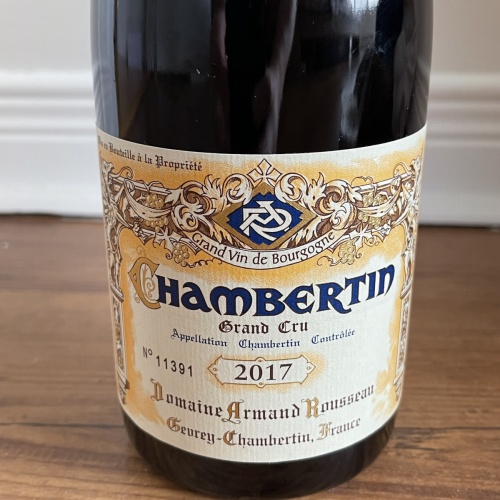 Armand Rousseau Chambertin Grand Cru 2017