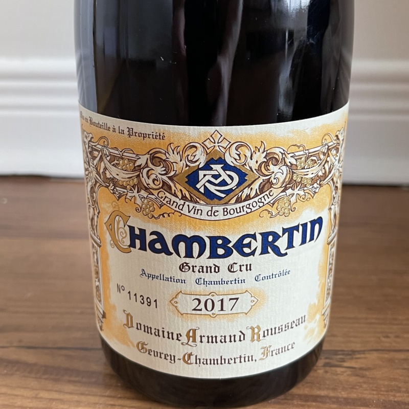 Armand Rousseau Chambertin Grand Cru 2017