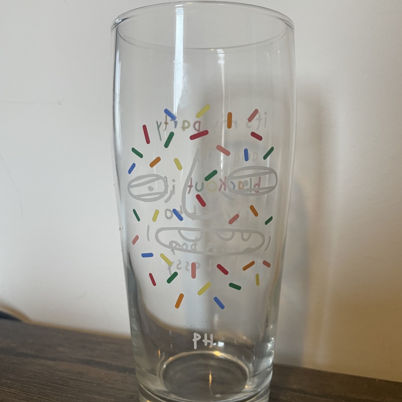 Permanent Hangover Birthday Glassy - free insurance - PRICE DROP