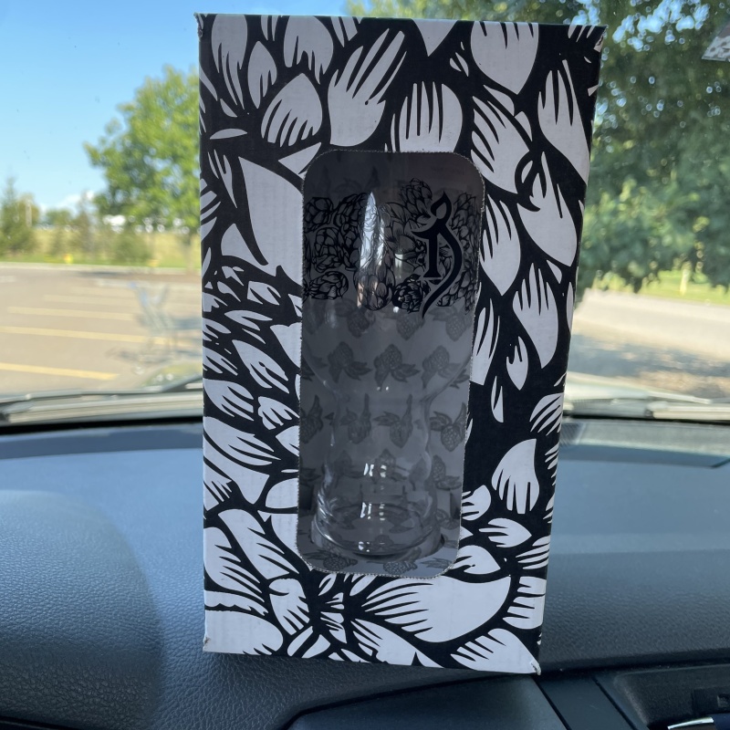 Alchemist Brewery: Spiegelau Glass 16.9 OZ. Only sold at the brewery. Thick Heavy Glass