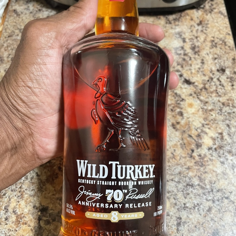 Wild Turkey 70th Anniversary Release!!! Free Shipping