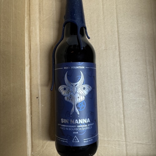 Holy Mountain 10th anniversary BA stout Sin Nanna