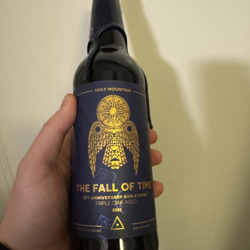 Holy Mountain Barleywine Fall of Time 10th anniversary