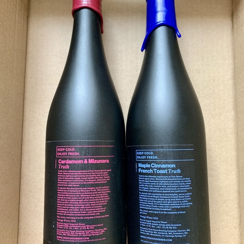 Tree House Cardamom Mizunara Truth + Maple Cinnamon French Toast Truth 2026