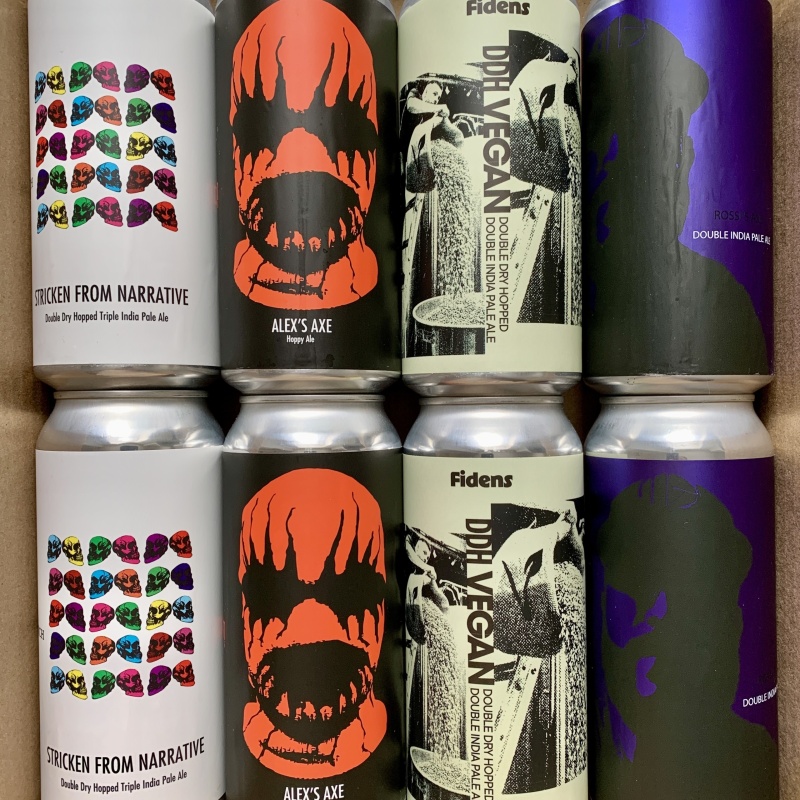 Fidens 8pk Alex’s Axe, Rossi’s Axe, Stricken From The Narrative, DDH Vegan