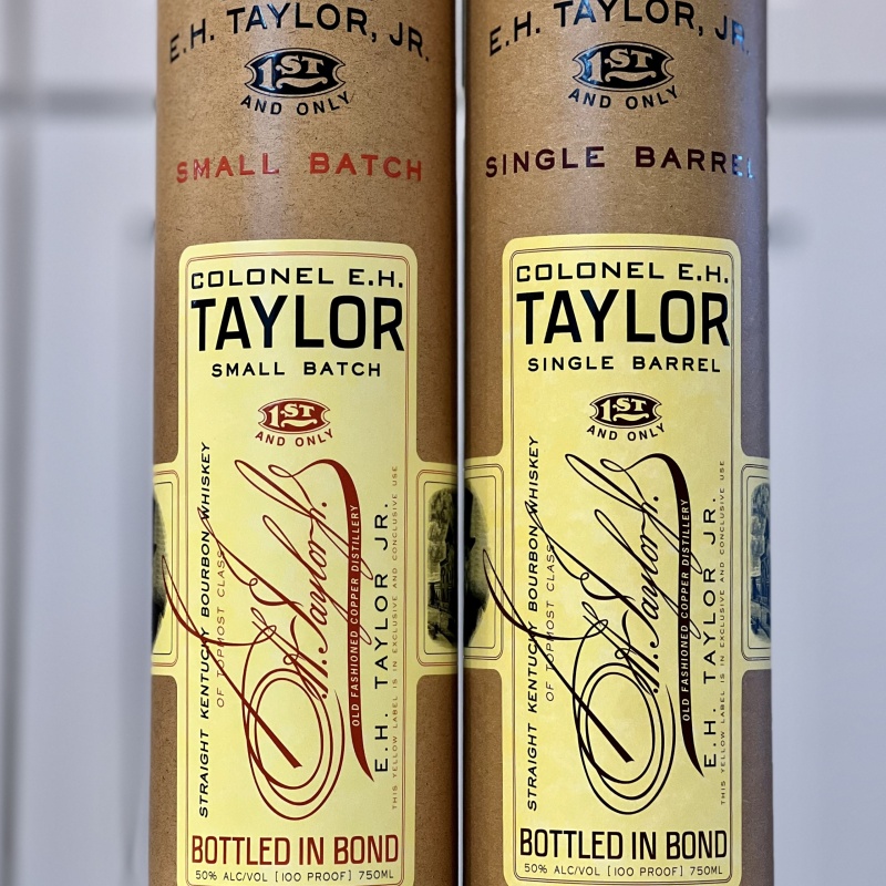 EH Taylor Single Barrel & EH Taylor Small Batch (2 Bottles)