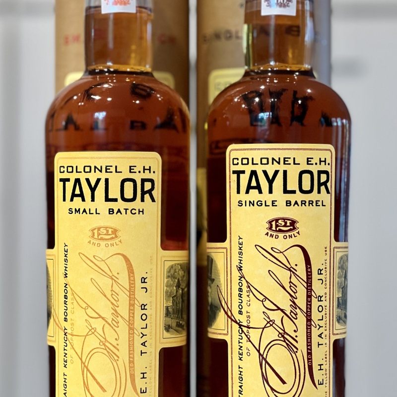 EH Taylor Single Barrel & EH Taylor Small Batch (2 Bottles)