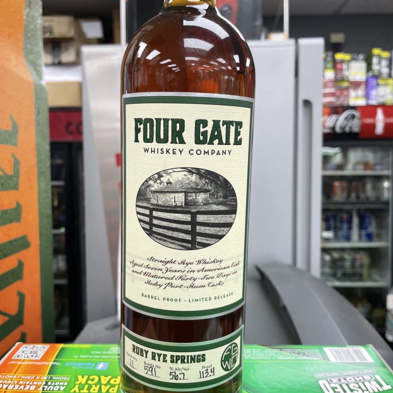 Four Gate Ruby Rye Springs!! Free Shipping