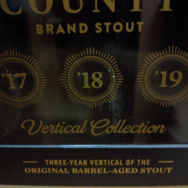 Goose Island Bourbon County BCBS Vertical 2017, 2018 & 2019 Box Set;  2020 & 2021 BCBS