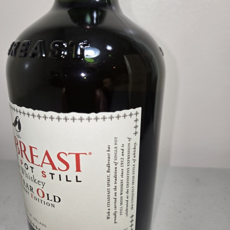 Redbreast 10 yr old single pot still distillery edition