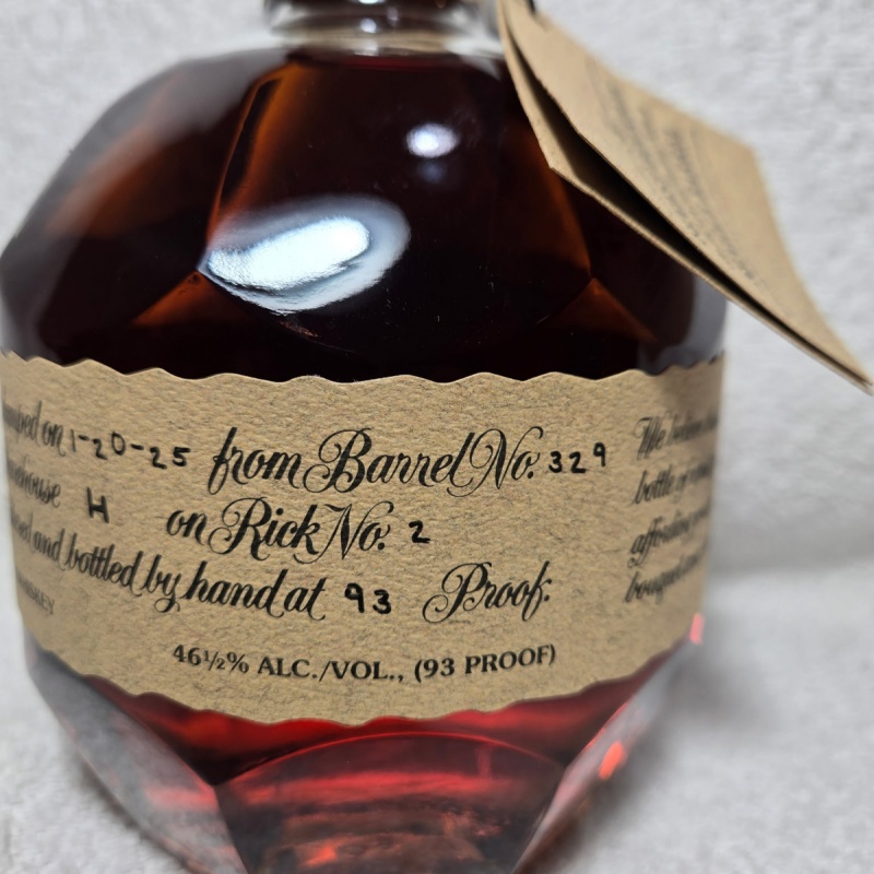 Blantons "S" 1/20/25 no box no bag