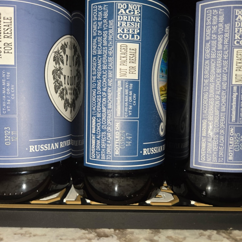Pliny the younger 2025, 2024 and 2023 bottles