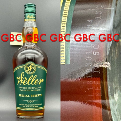 Weller Special Reserve Bourbon Whiskey 750ml 2018
